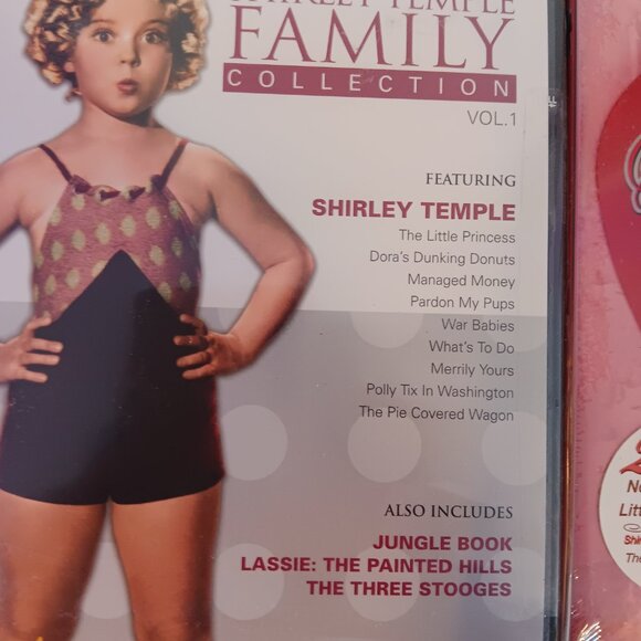 TWO SHIRLEY TEMPLE DVD'S NEW IN PACKAGE - Picture 3 of 6